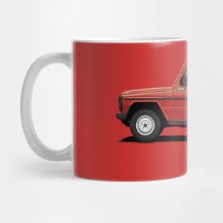Mercedes 240 GD SWB (W460) Red Mug